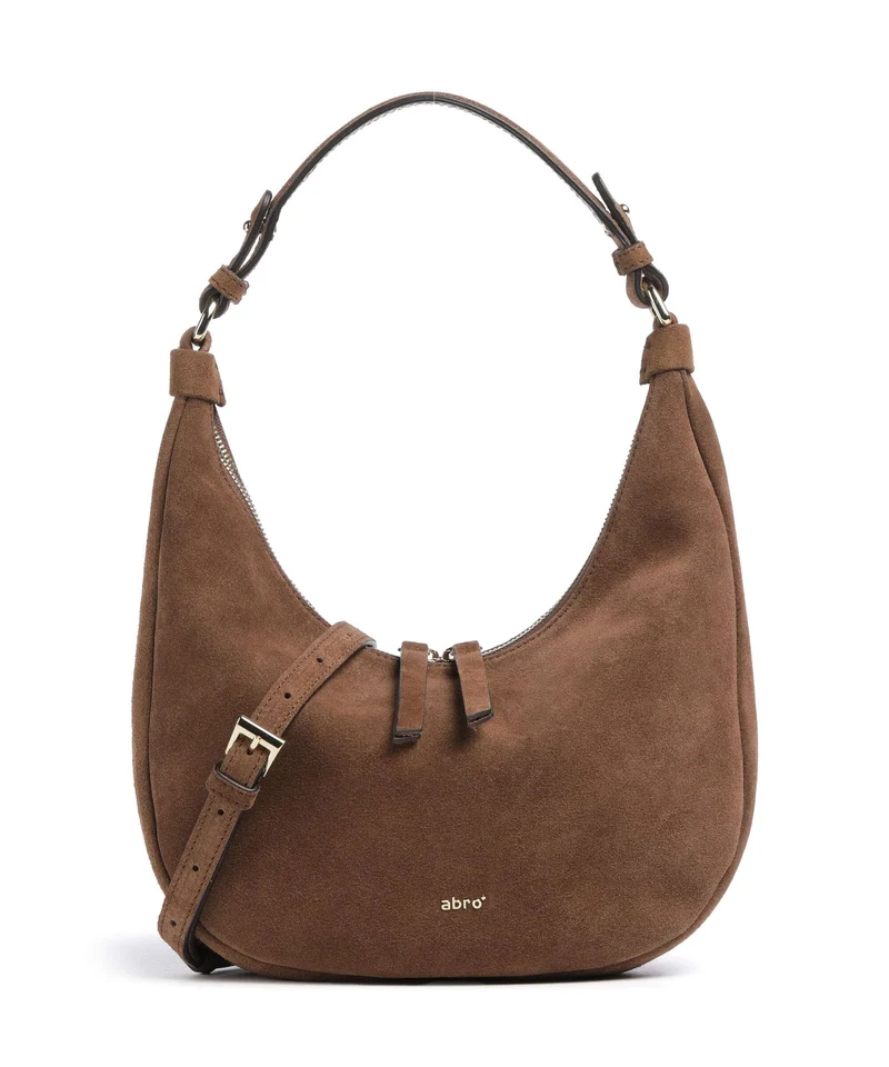 Abro Suede Nana Mini Sac fourre-tout wood