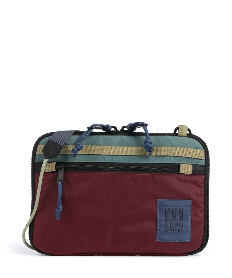 Topo Designs All Adventure Sac bandoulière burgundy