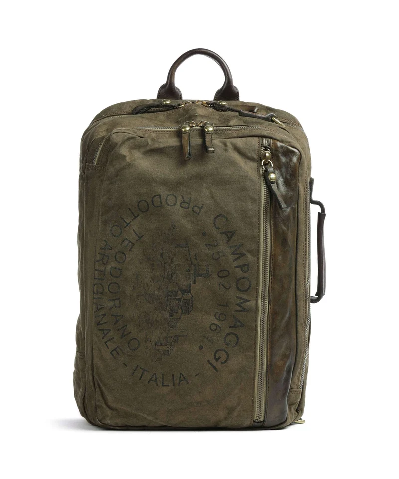 Campomaggi Sac à dos verde militare/nera