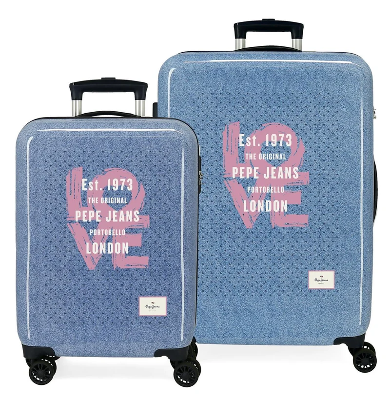 6821921 SET/2 TROLLEY ABS 55-68CM. 4R. PJL NONI