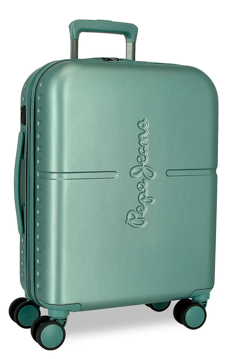 768862B TROLLEY ABS 55CM. C/EXP. 4R. PJL HIGHLIGHT TURQUESA