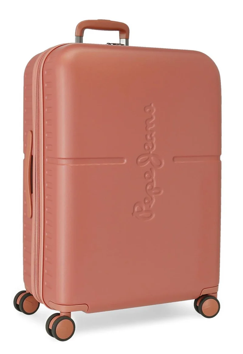 7689226 TROLLEY ABS 70CM. C/EXP. 4R. PJL HIGHLIGHT TERRACOTA