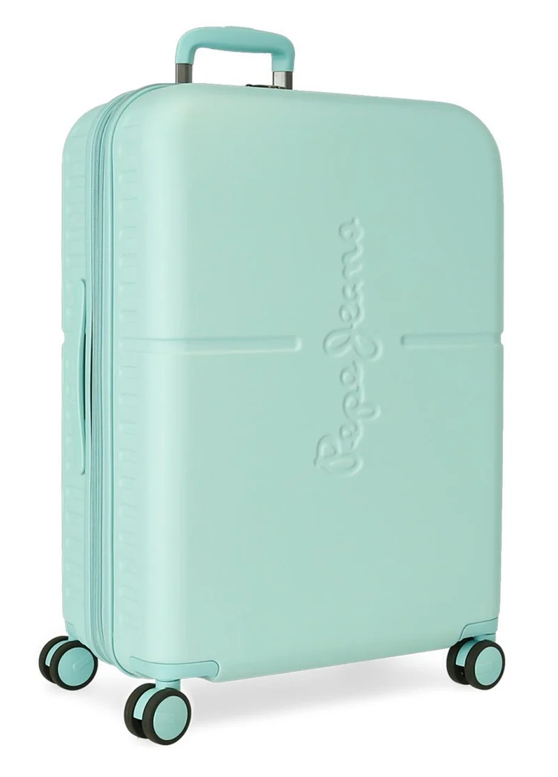 7689225 TROLLEY ABS 70CM. C/EXP. 4R. PJL HIGHLIGHT TURQUESA