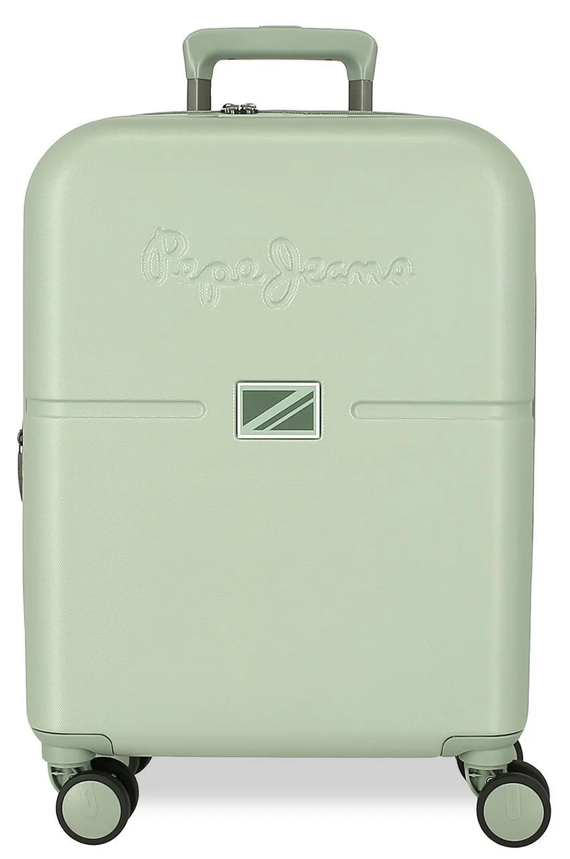 7698639 TROLLEY ABS 55CM. C/EXP. 4R. PJL ACCENT VERDE VINTAG