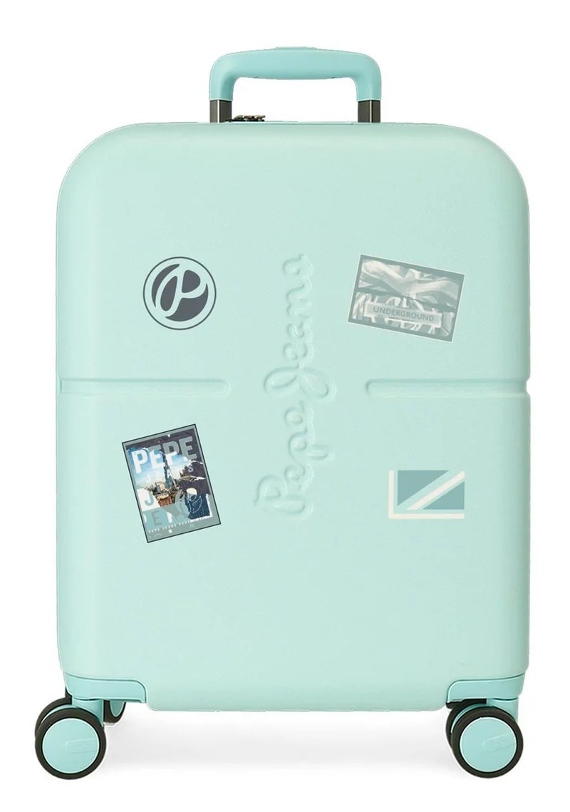 6478625 TROLLEY ABS 55CM. C/EXP. 4R. PJL CHEST TURQUESA