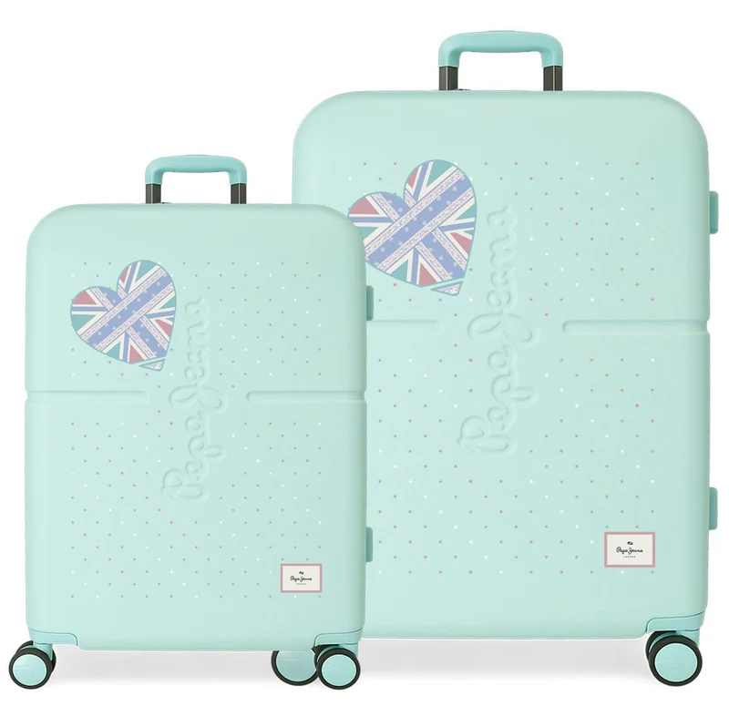 6619525 SET/2 TROLLEY ABS 55-70CM. 4R. PJL NEREA TURQUESA