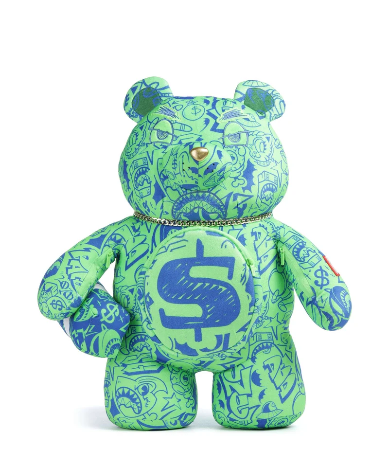 Sprayground Tatted Up No Face Moneybear Sac à dos multicolour