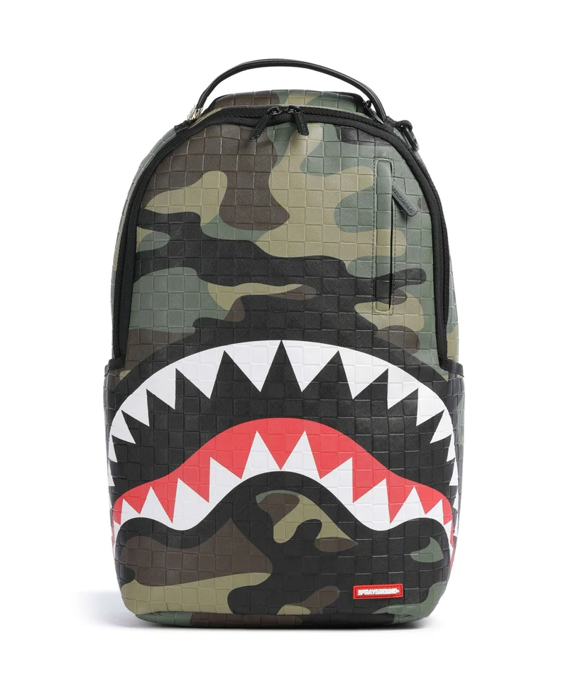 Sprayground Woodland Camo Check Sac à dos multicolour
