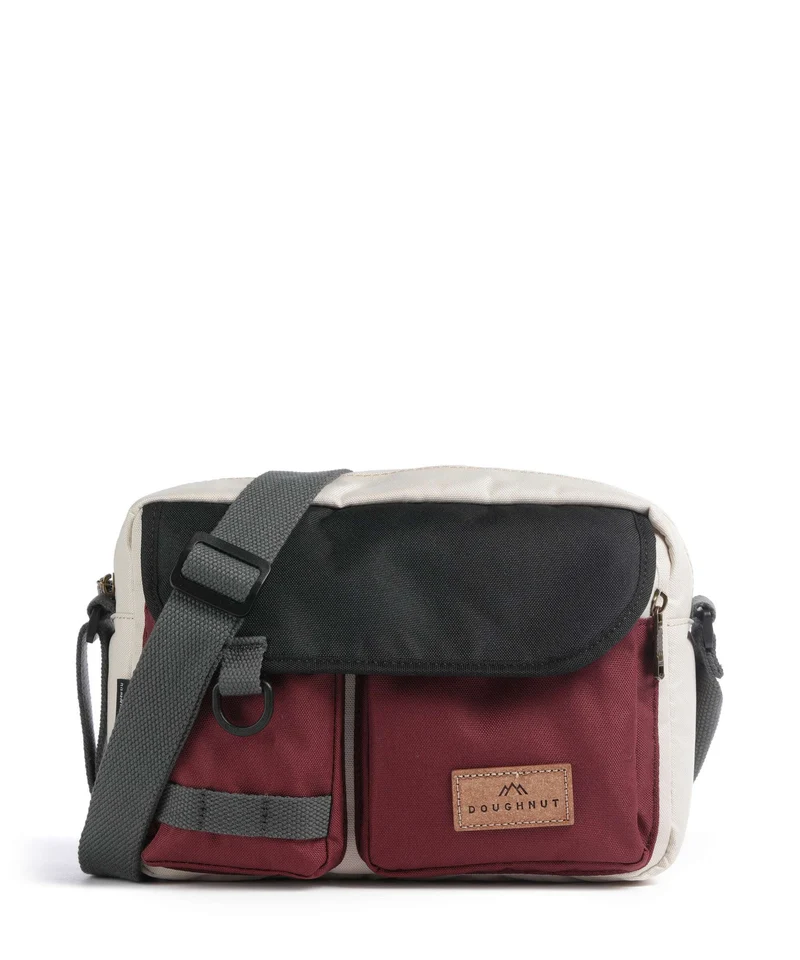 Doughnut Reborn Mission Lite Sac bandoulière stone/wine