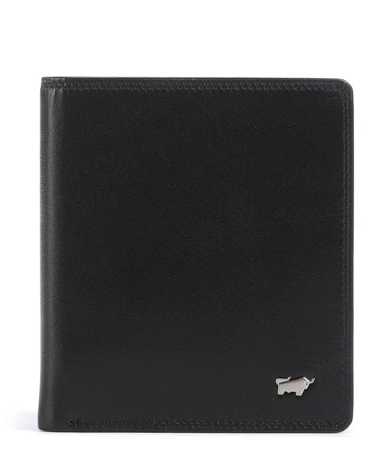 Braun Büffel Golf Portefeuille schwarz