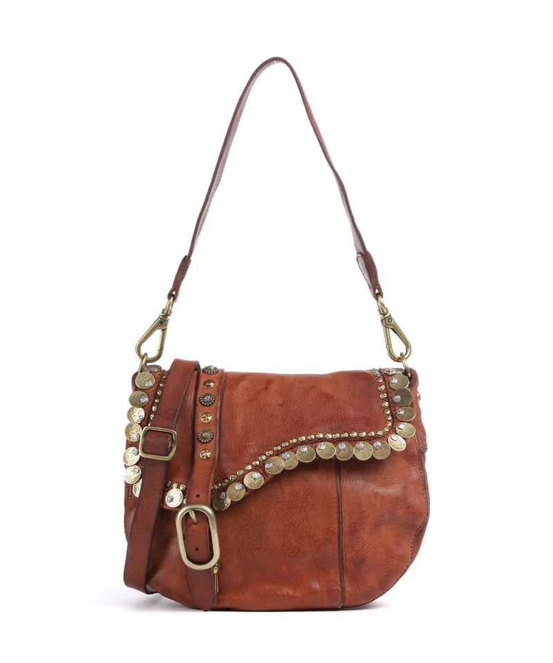 Campomaggi Sac porté épaule cognac