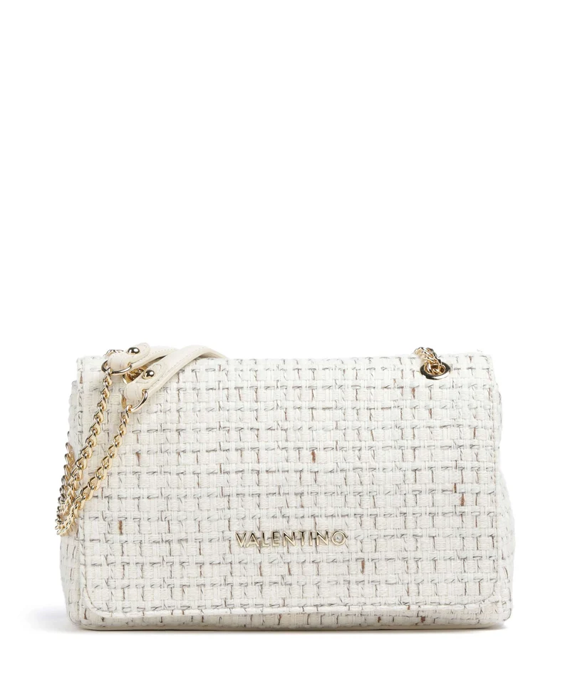 Valentino Bags Tweed Sac porté épaule off white/multicolour