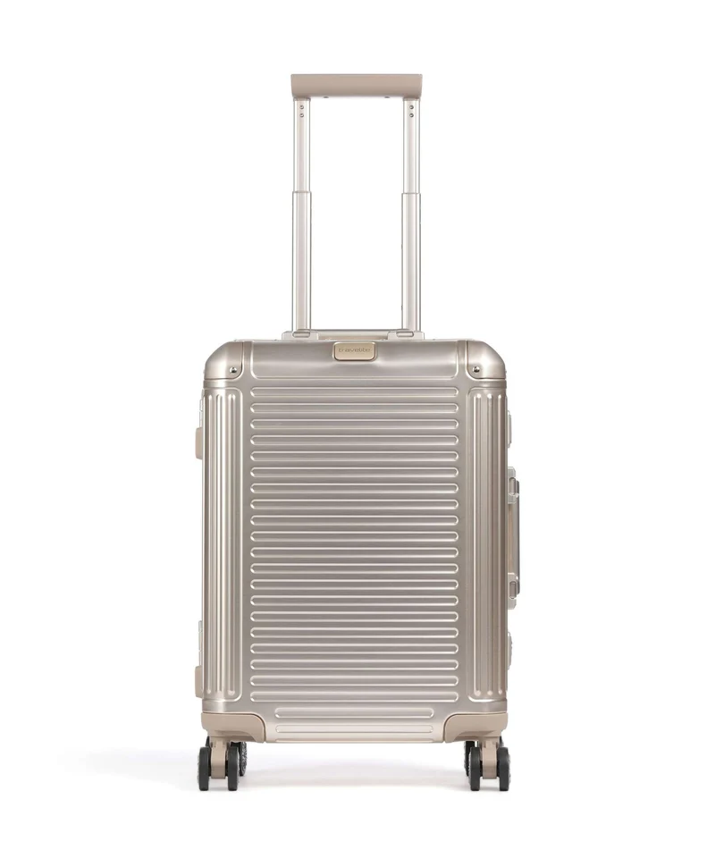 Travelite Next 2.0 Valise 4 roues champagne