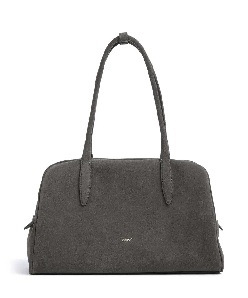 Abro Suede Amara Sac porté épaule grey