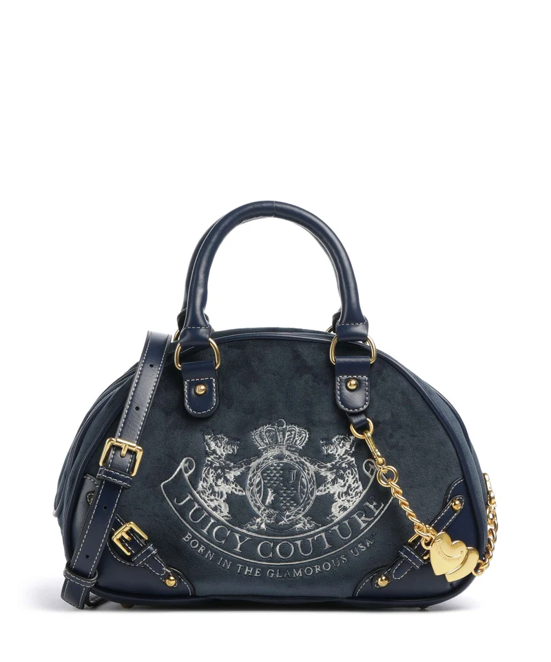 Juicy Couture Twig Narrative Velvet Sac à main blue depths