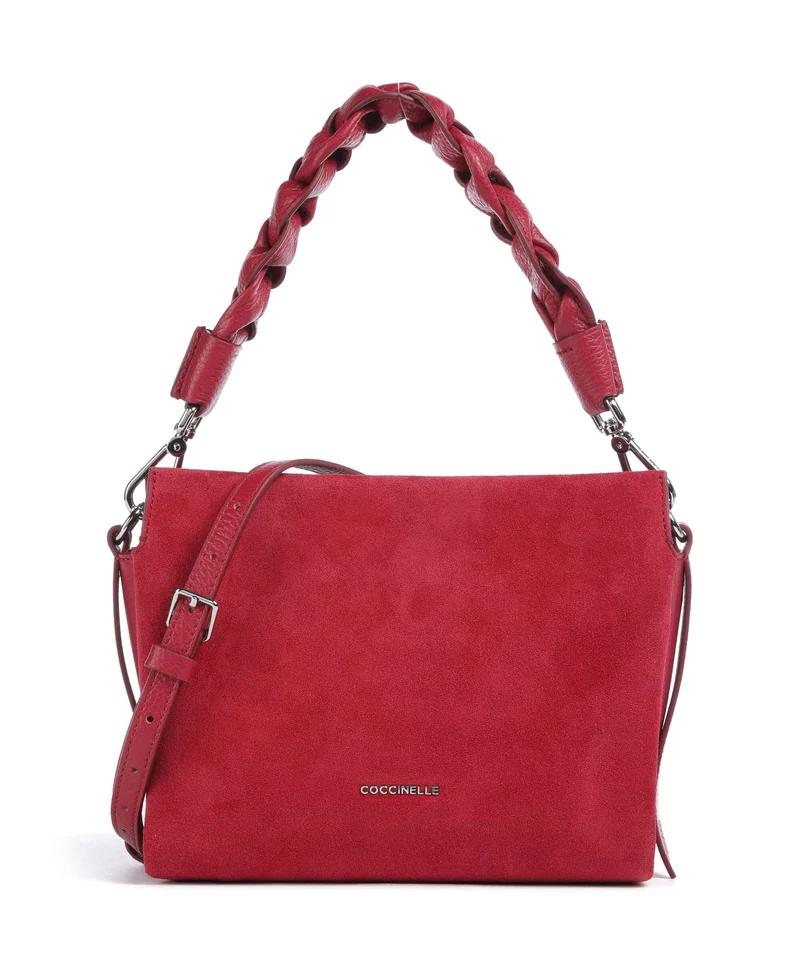 Coccinelle Boheme Suede Sac à main sangria