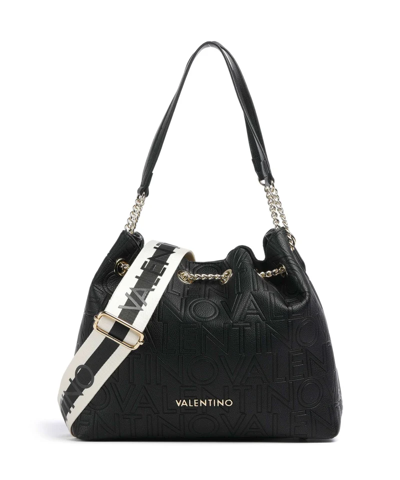 Valentino Bags Pansy Sac seau nero