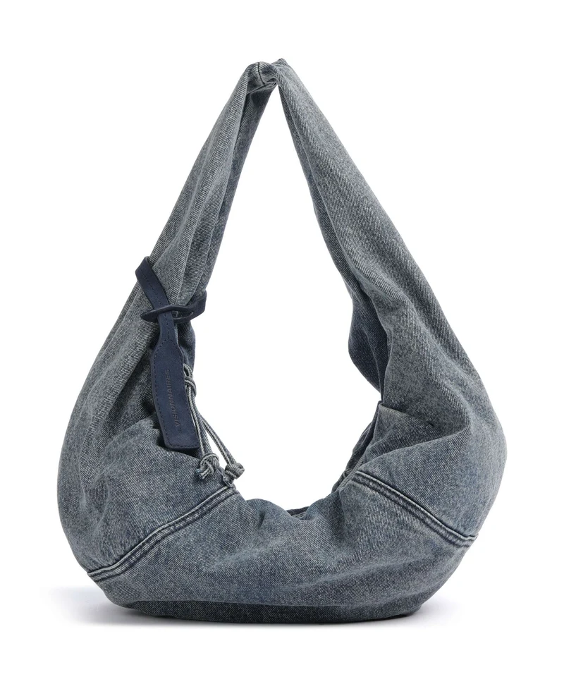Les Visionnaires Greta Denim Essential Sac fourre-tout washed denim