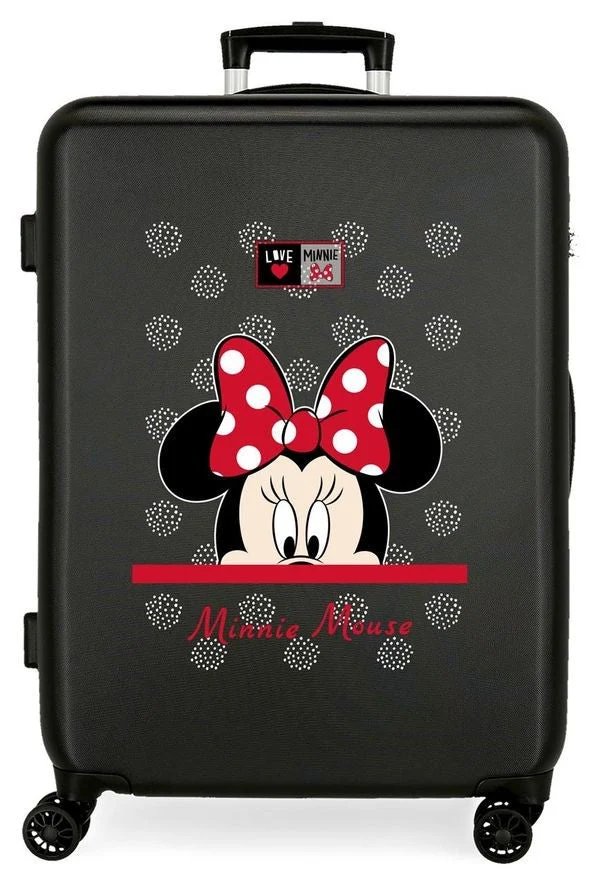 MALETA MEDIANA MY PRETTY BOW MINNIE 68cm