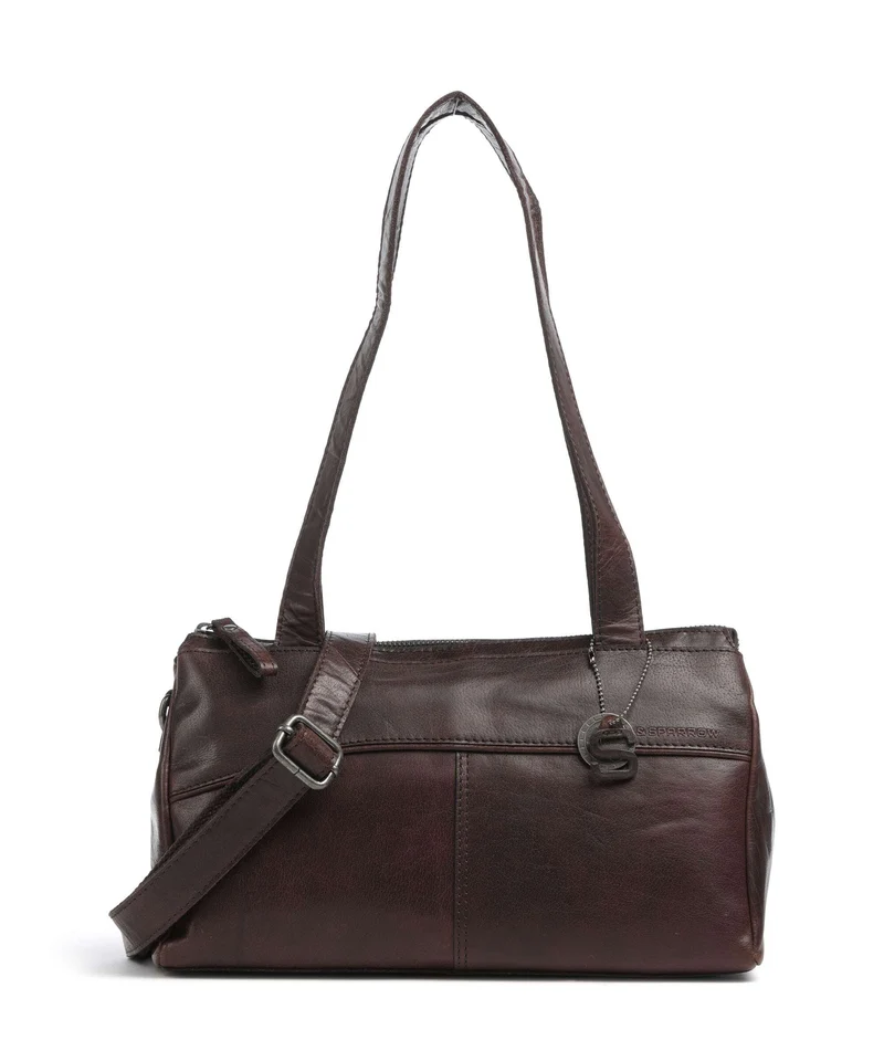 Spikes & Sparrow Bronco Alicia Sac porté épaule dark brown