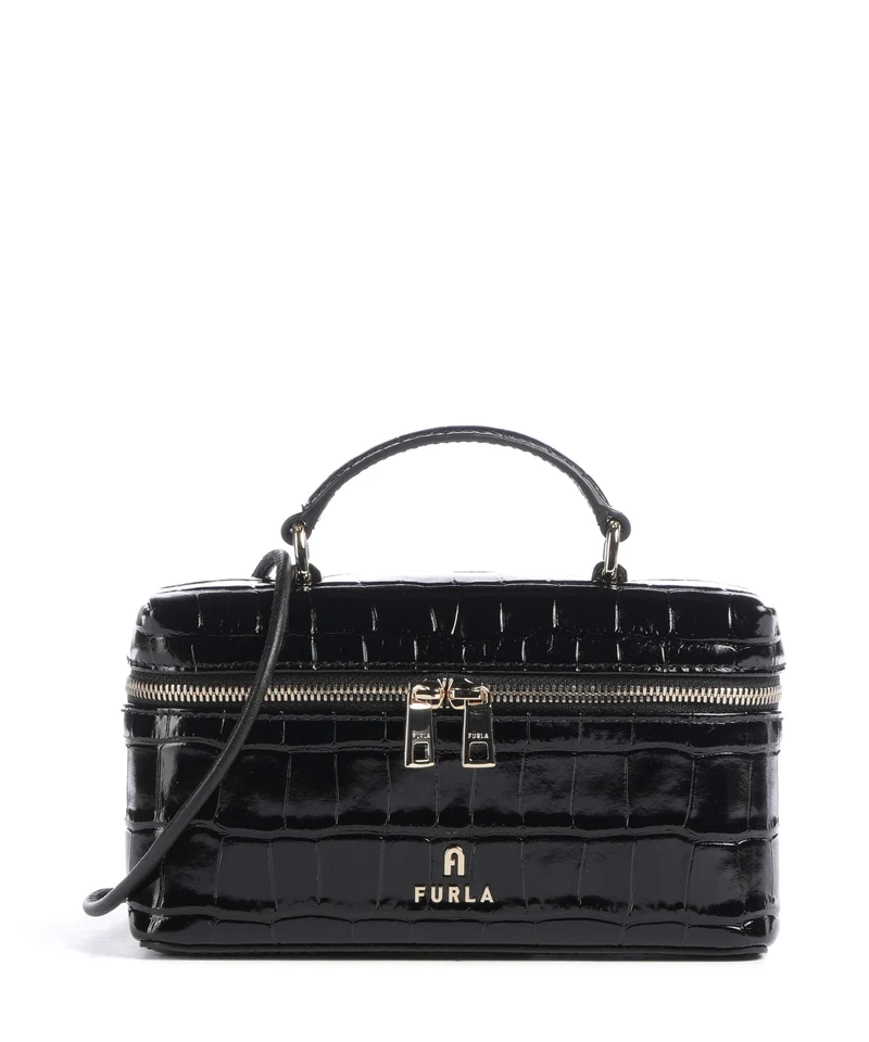 Furla Camelia Micro Sac bandoulière nero