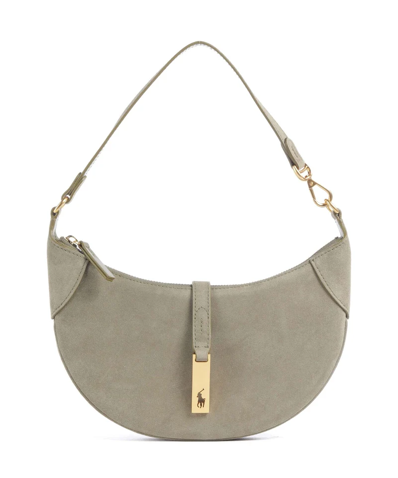 Polo Ralph Lauren ID Collection Small Sac porté épaule light olive
