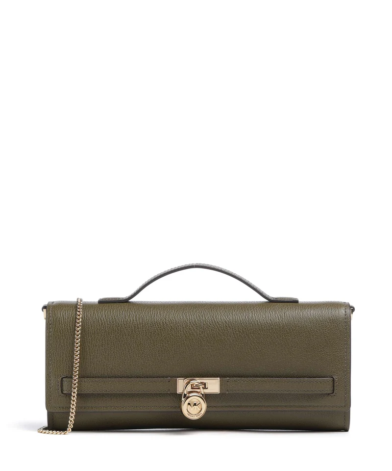 Michael Kors Hamilton Moderne Medium Sac porté épaule loden