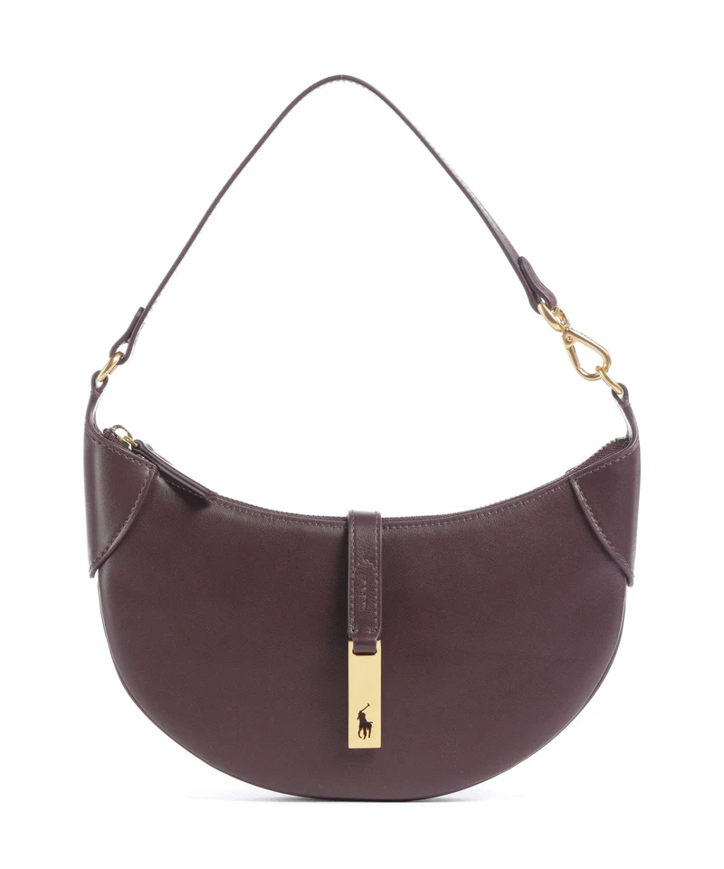 Polo Ralph Lauren ID Collection Small Sac porté épaule midnight merlot