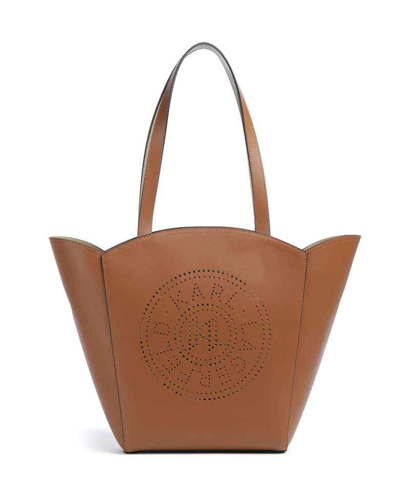Karl Lagerfeld K/Circle Medium Cabas dark tan
