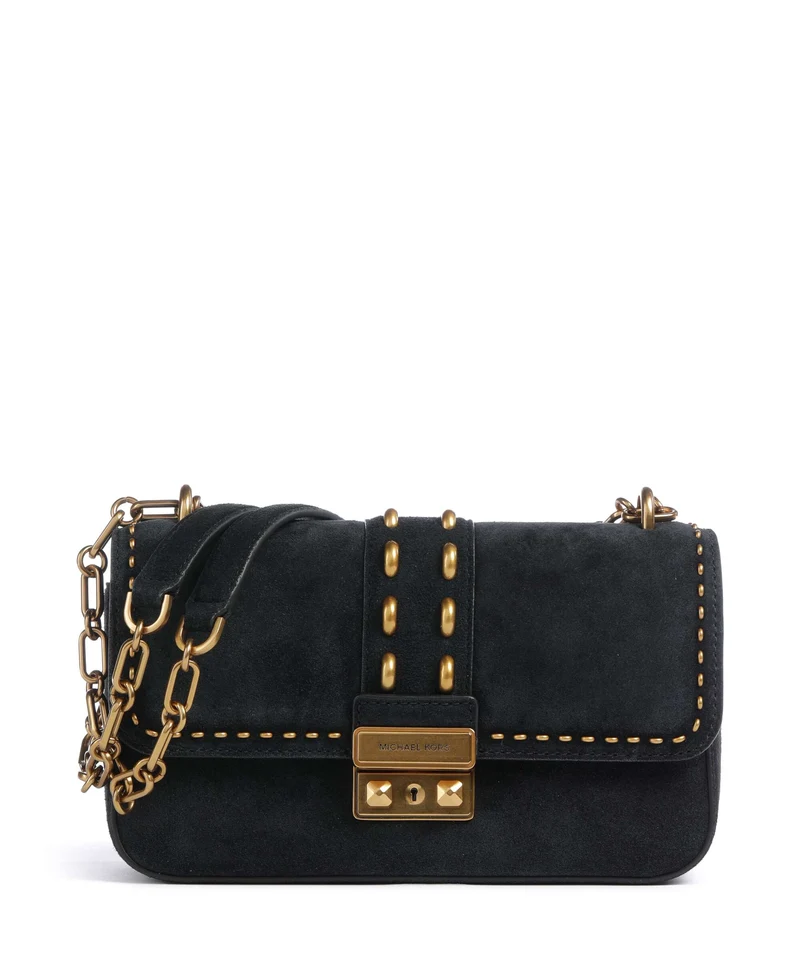 Michael Kors Tribeca Small Sac porté épaule black