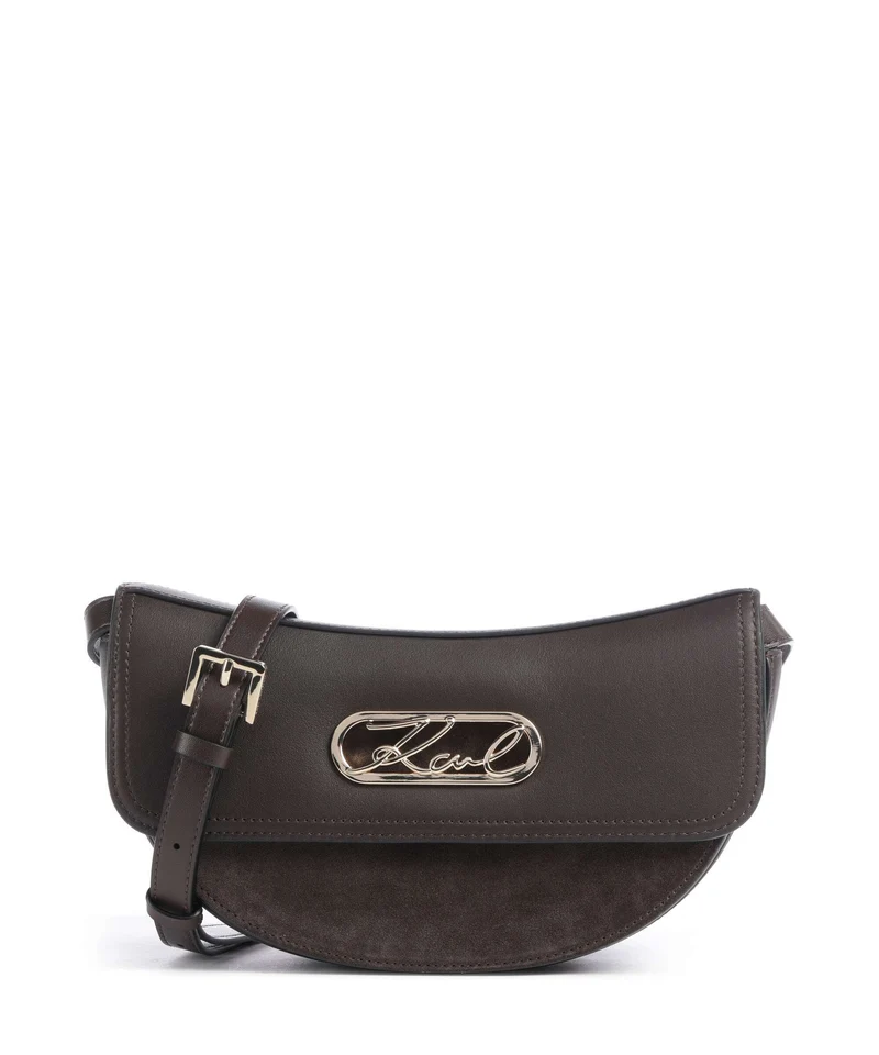 Karl Lagerfeld K/Signature Sac bandoulière tobacco