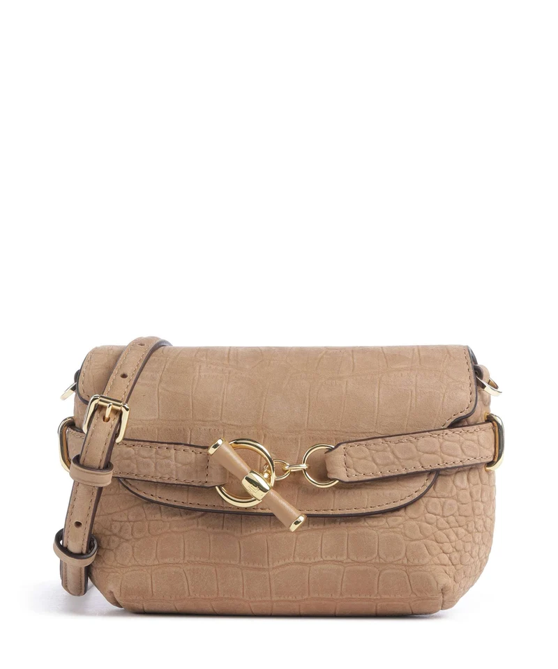 Lauren Ralph Lauren Blaike Small Sac bandoulière camel