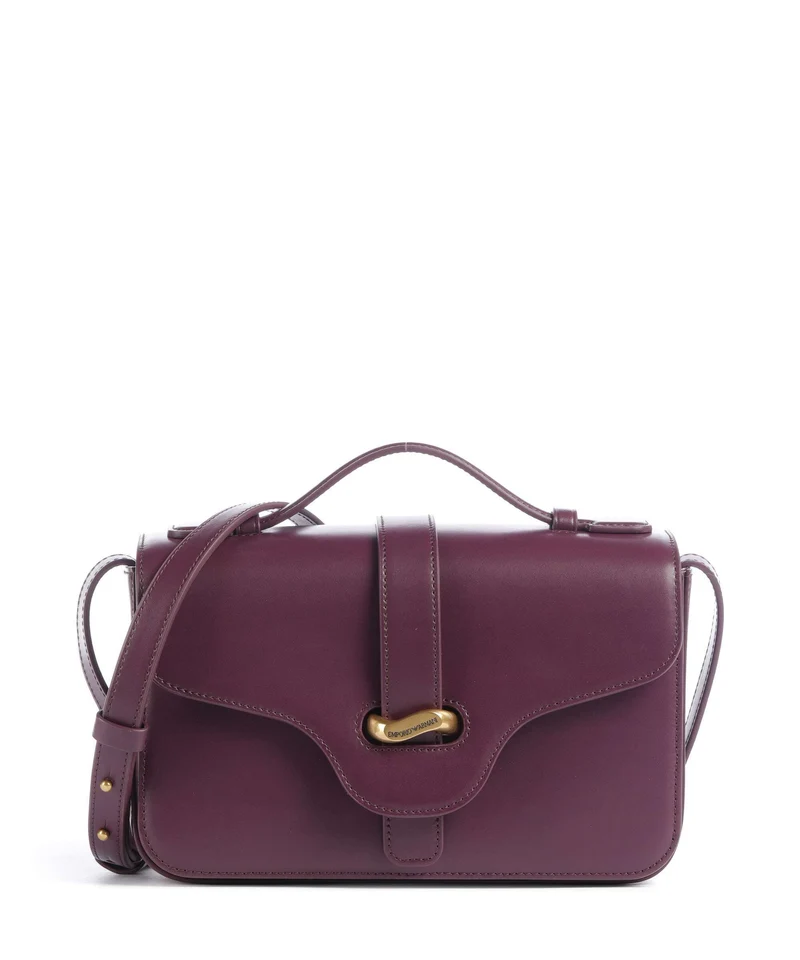 Emporio Armani Costanza Sac bandoulière aubergine