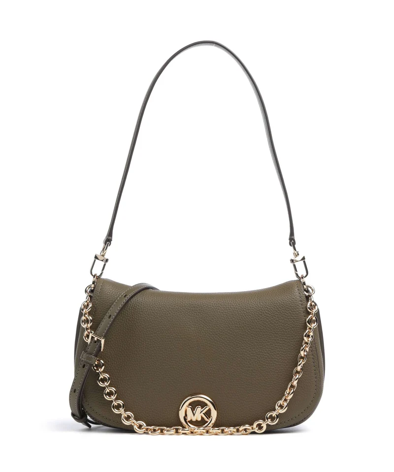 Michael Kors Nolita Medium Sac porté épaule loden