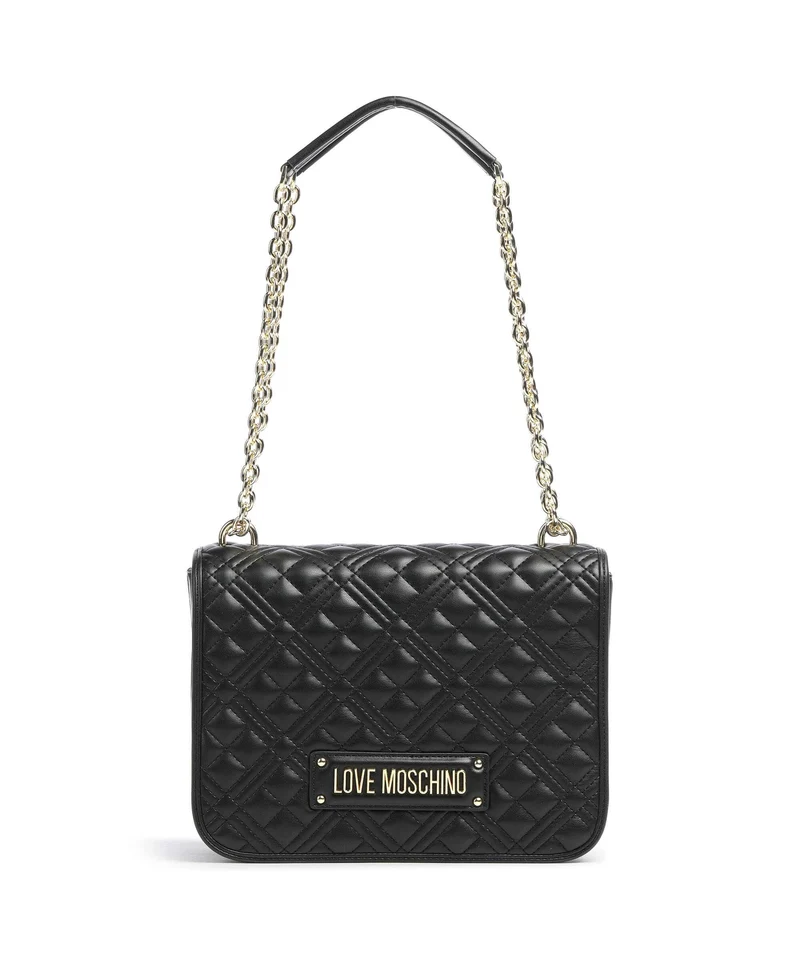 Love Moschino Quilted Sac porté épaule nero