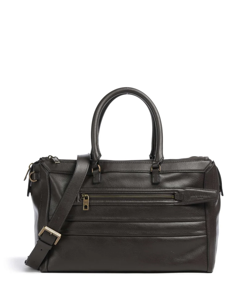 Liebeskind Delia Cow Naturale M Sac à main deep soil
