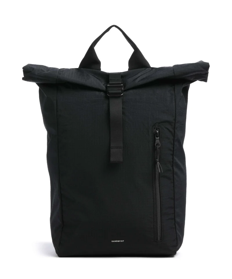 Sandqvist Grid Sac à dos roll-top black
