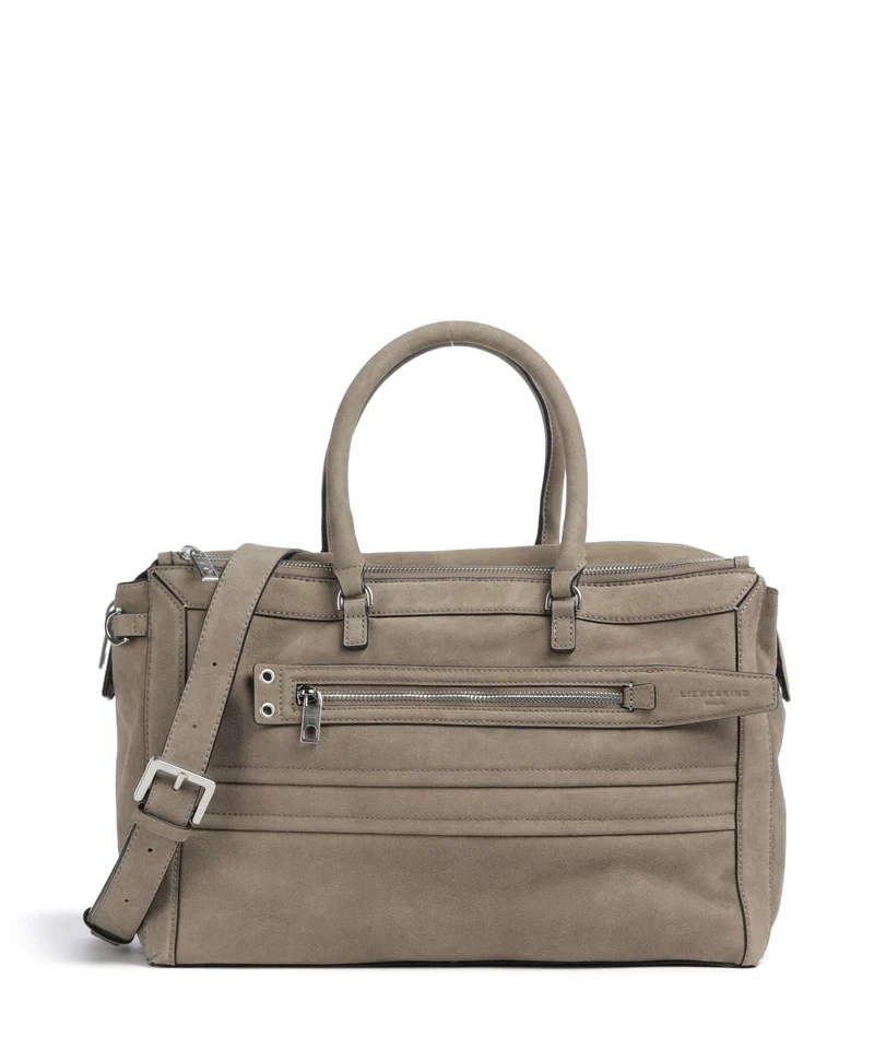 Liebeskind Delia Suede M Sac à main neutral grey