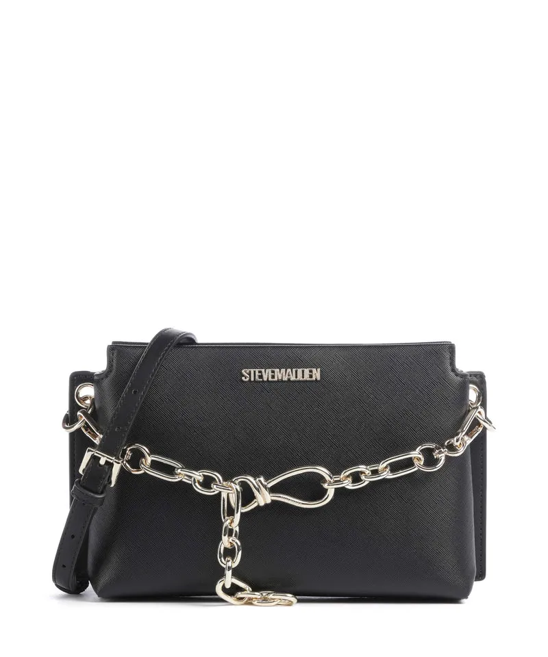 Steve Madden BROSS Sac bandoulière black/gold