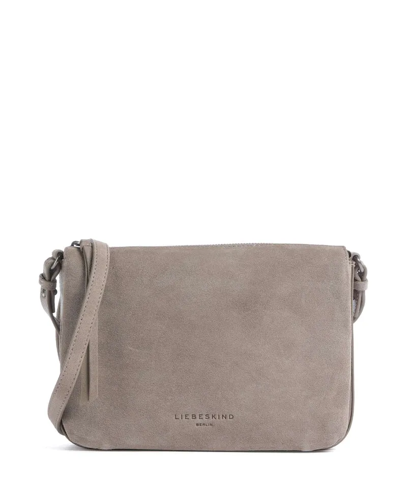Liebeskind Nina Hydro Suede M Sac bandoulière neutral grey