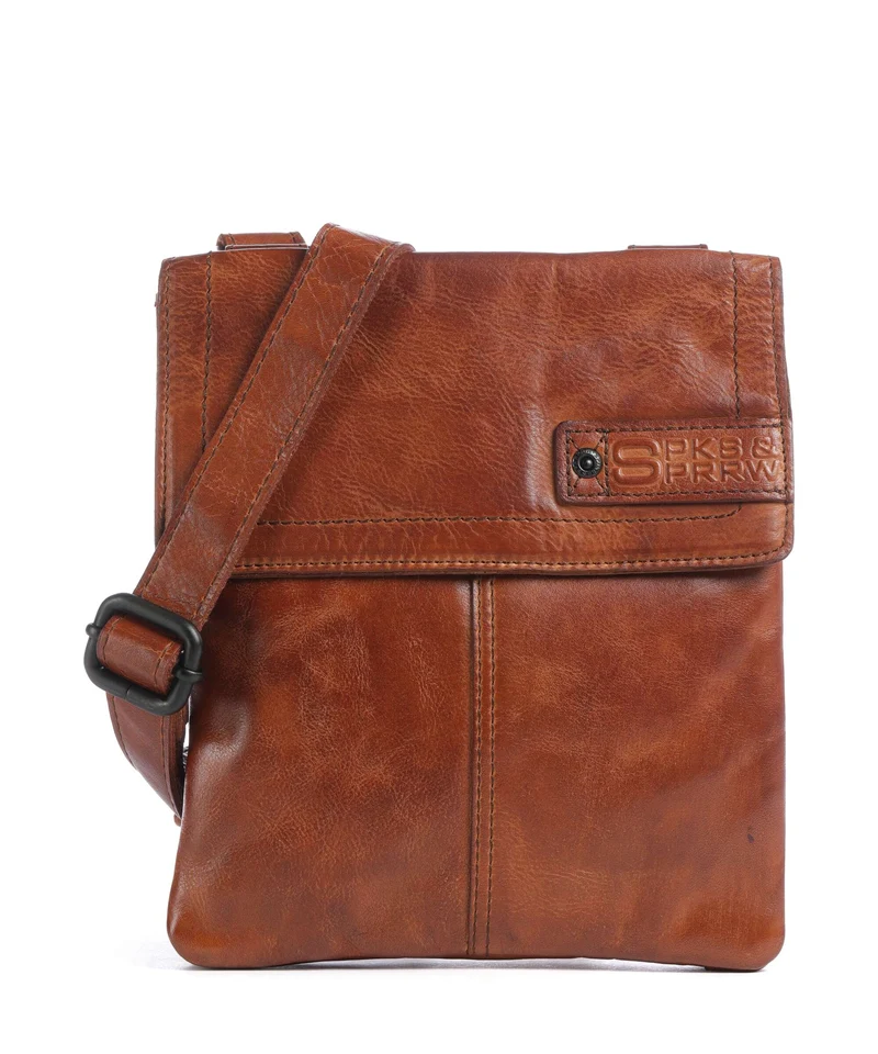 Spikes & Sparrow Apache Jake Sac bandoulière brandy