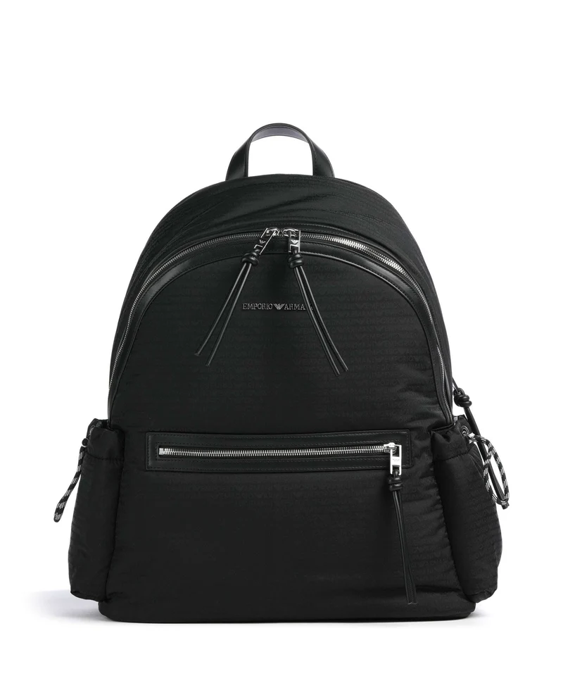 Emporio Armani Monogram Sac à dos black