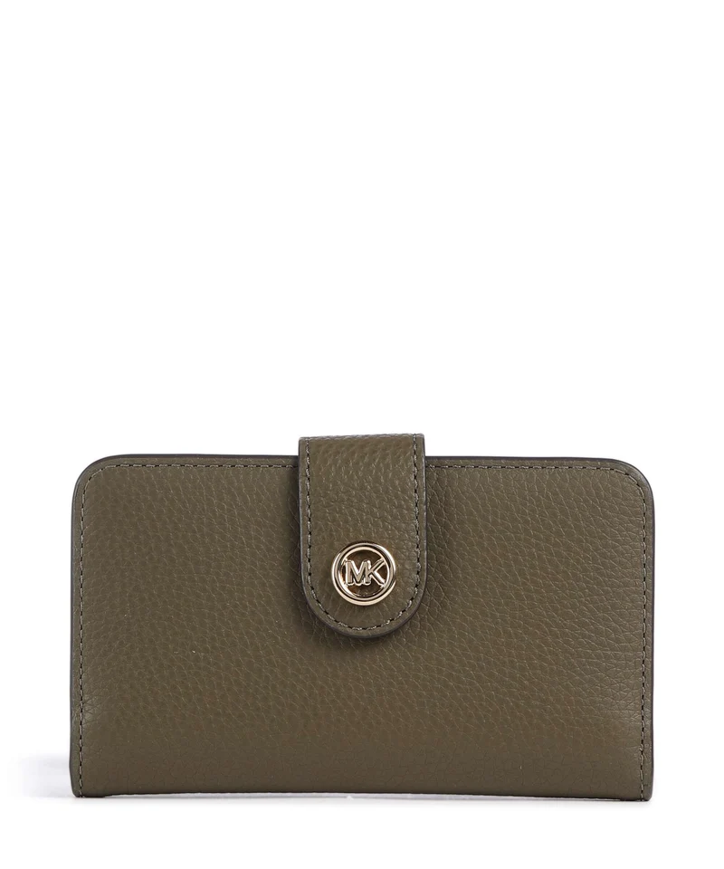 Michael Kors MK Pop Charm Medium Portefeuille loden