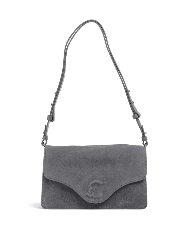 Coccinelle C-Me Softy Suede Sac porté épaule stove