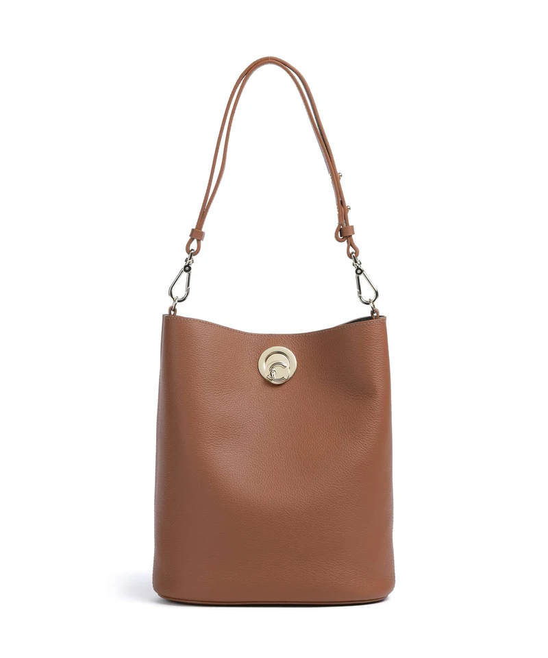 Coccinelle Nikla Sac seau cognac/noir