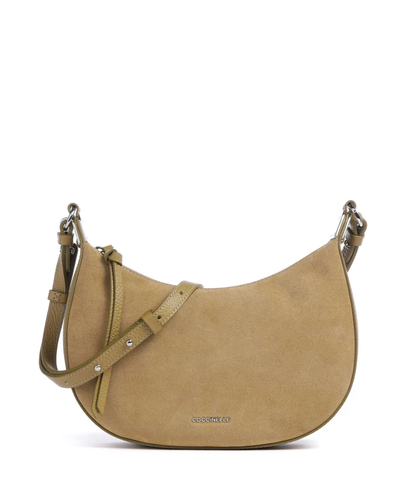Coccinelle Fujiko Suede Sac bandoulière seagrass