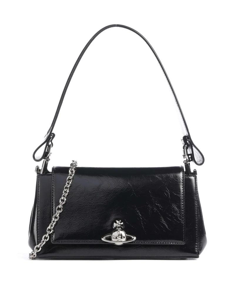 Vivienne Westwood Hazel Naplak Medium Sac porté épaule black