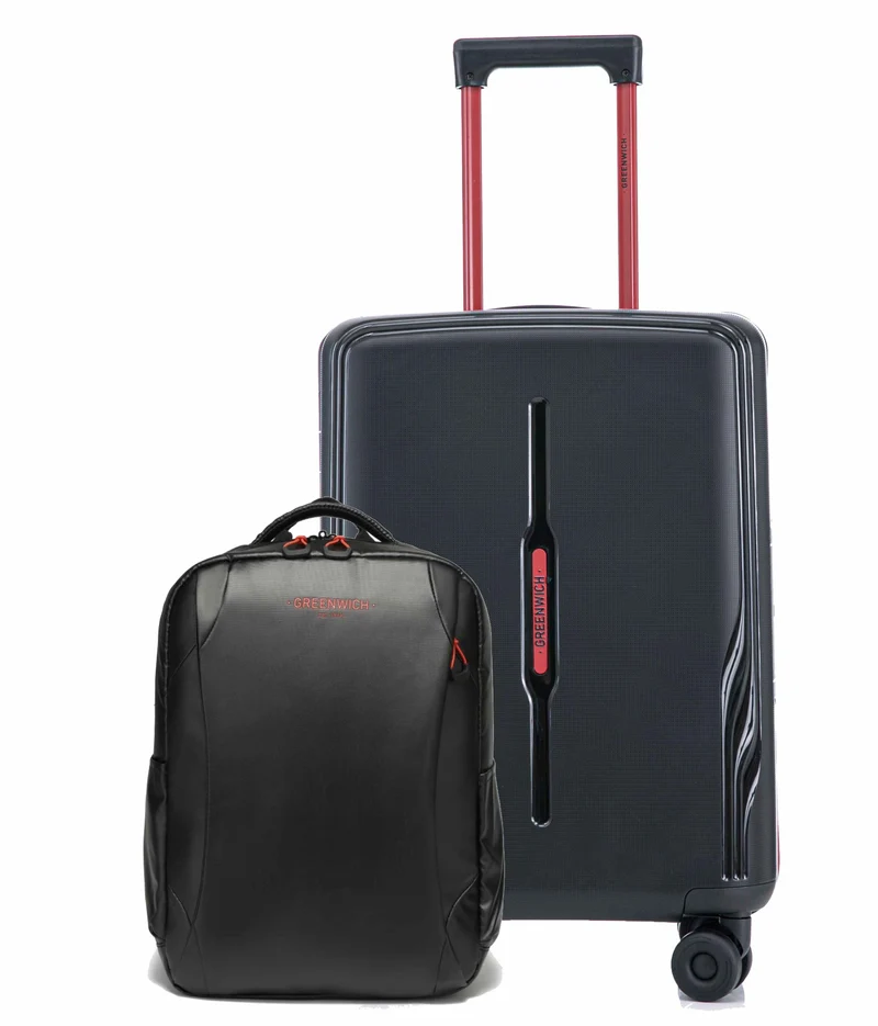 GREENWICH set maleta de cabina Brisbane + mochila Vancouver