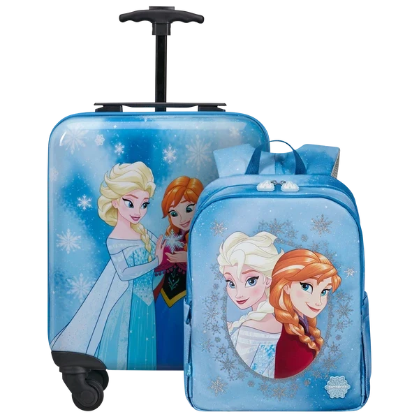 SAMSONITE Set maleta infantil 45cm + mochila Frozen Magic DAYDREAM DISNEY