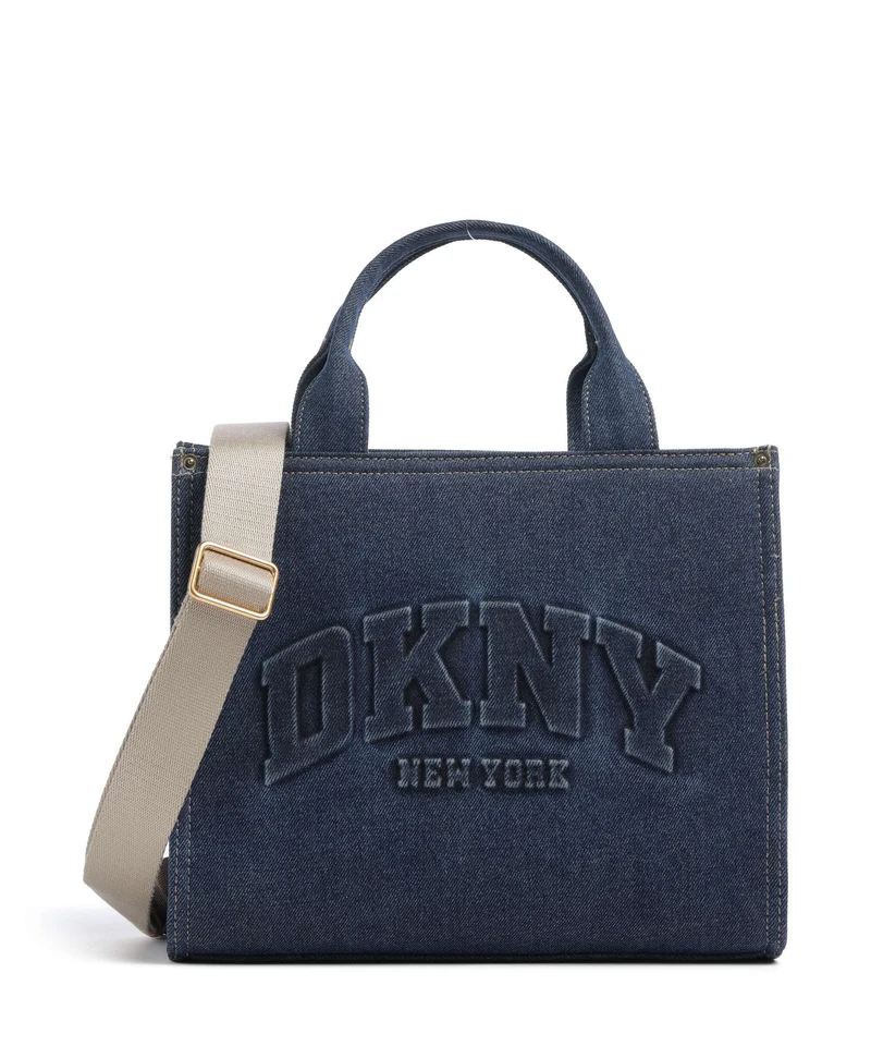 DKNY Hadlee Medium Sac à main dark denim/saddle